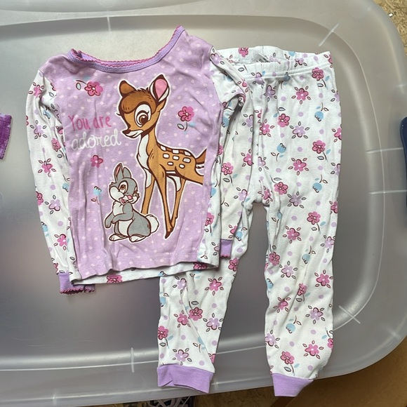 ❤️5/$20 Toddler Girl Pajama Lot - Picture 8 of 13